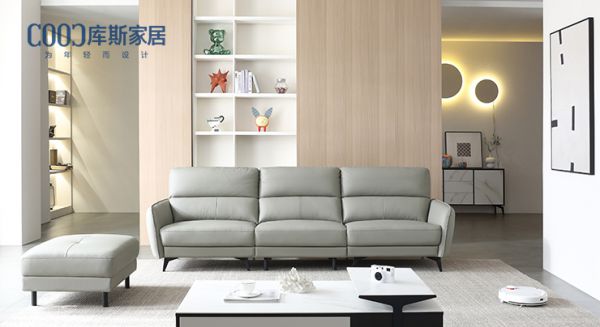 【新品上市丨KA1281-1】莫兰迪灰绿色沙发，散发鲜活自然感